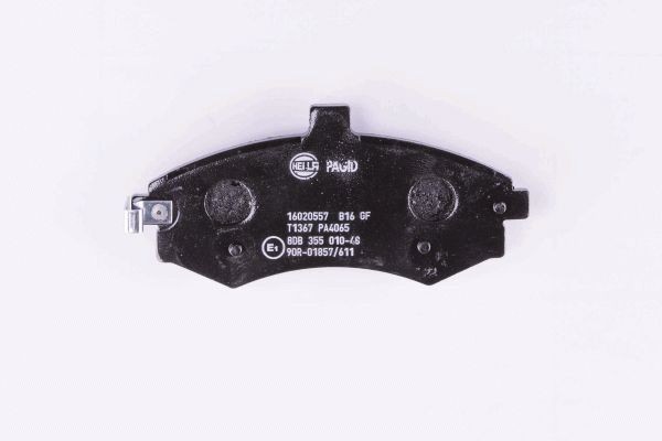 8DB355010481 Disc brake pads HELLA 24031 review and test