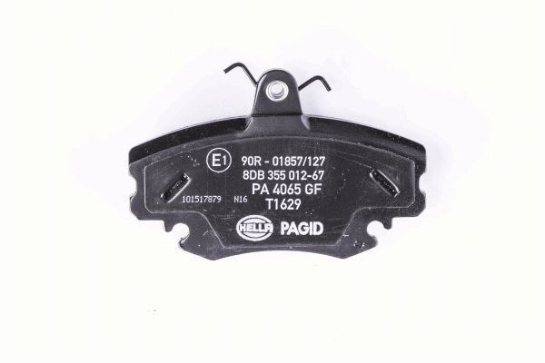 8DB355012671 Disc brake pads HELLA 21463 review and test