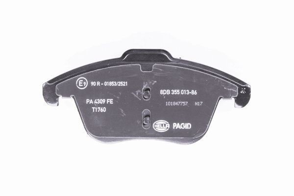 8DB355013861 Disc brake pads HELLA 24332 review and test