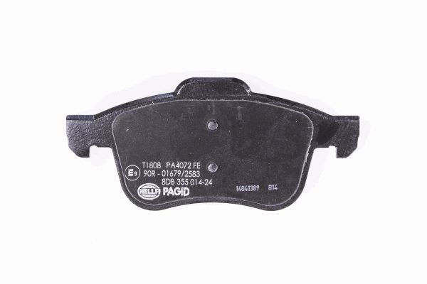 8DB355014241 Disc brake pads HELLA 24727 review and test