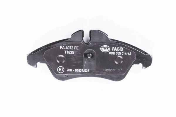 8DB355014481 Disc brake pads HELLA 21576 review and test
