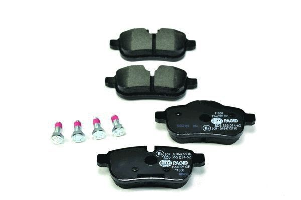 HELLA Brake pad kit 8DB 355 014-621 for BMW Z4 E89