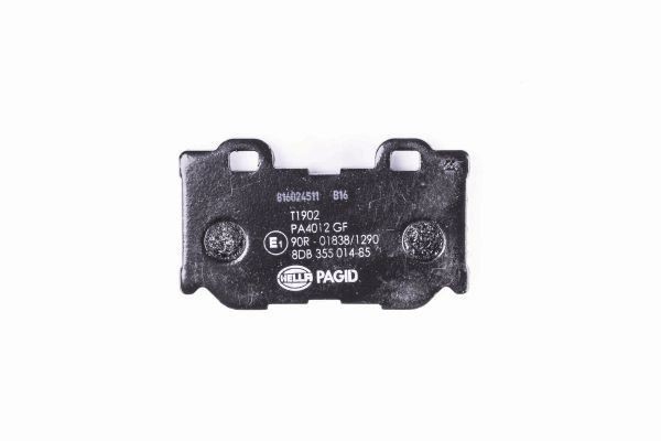 8DB355014851 Disc brake pads HELLA 24921 review and test