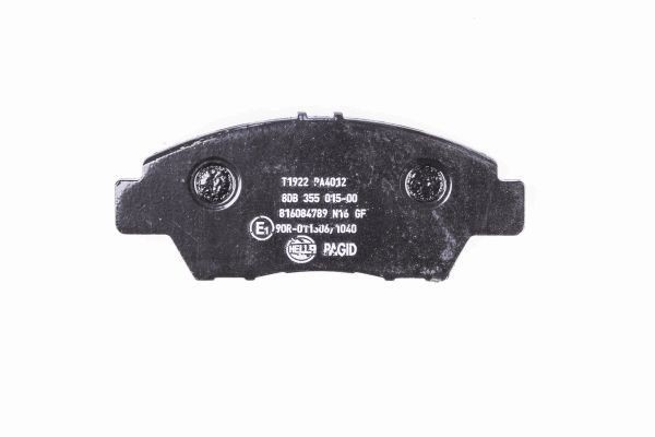 8DB355015001 Disc brake pads HELLA 24979 review and test