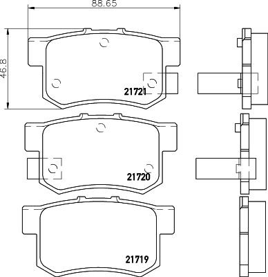 T3017 HELLA 8DB355016451 Timing belt kit with water pump HONDA Accord VI Saloon (CK, CG, CH, CF8) 2.0 i 200 hp Petrol 2000 price