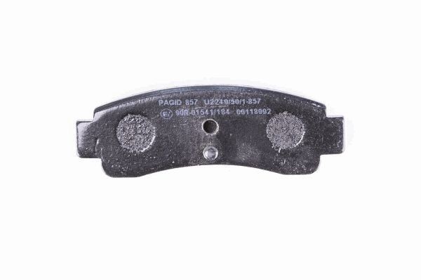 8DB355016731 Disc brake pads HELLA 21734 review and test