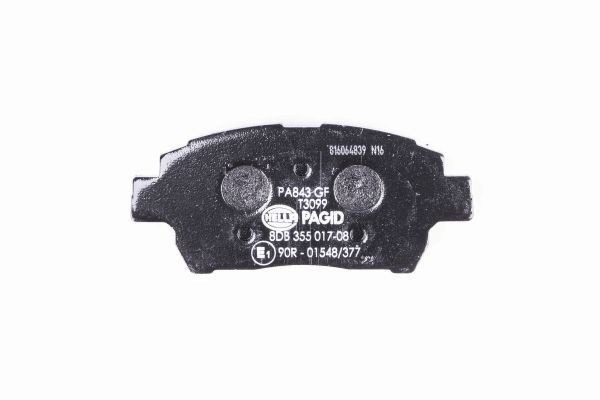 8DB355017081 Disc brake pads HELLA 23510 review and test