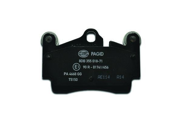 8DB355018711 Disc brake pads HELLA 23694 review and test