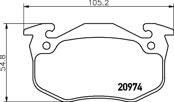 T6065 HELLA 8DB355018951 Inner track rod Renault 19 II Chamade 1.4 95 hp Petrol 2000 price