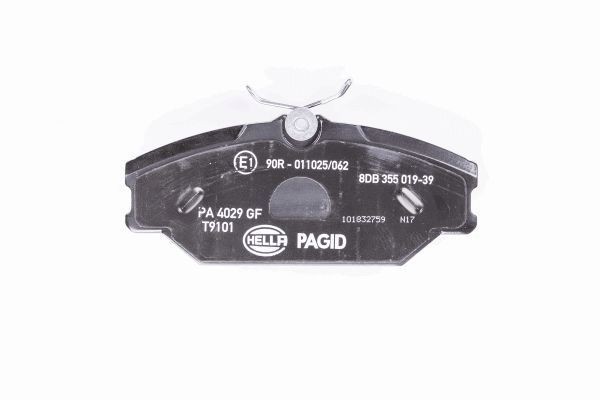 8DB355019391 Disc brake pads HELLA 23172 review and test