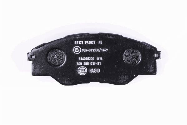 8DB355019811 Disc brake pads HELLA 25246 review and test
