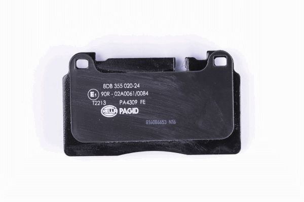 8DB355020241 Disc brake pads HELLA 25643 review and test