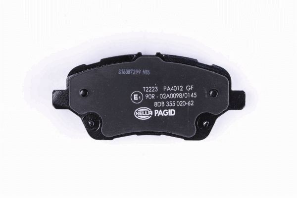 8DB355020621 Disc brake pads HELLA 25134 review and test