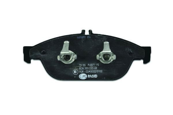 8DB355020681 Disc brake pads HELLA 25158 review and test