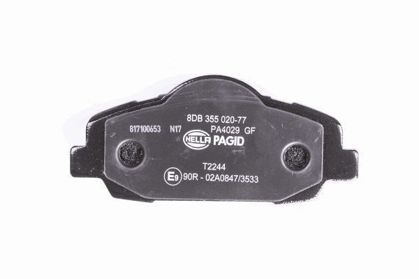 8DB355020771 Disc brake pads HELLA 25250 review and test