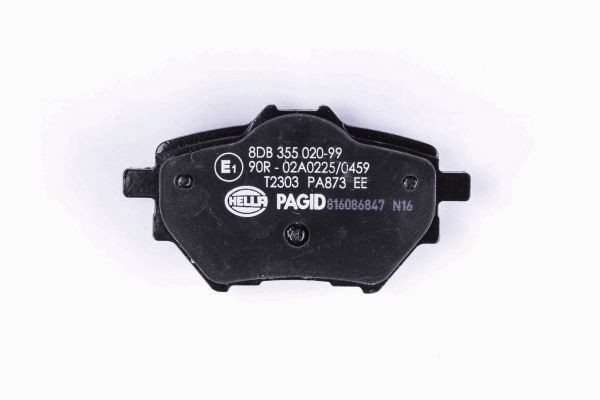 8DB355020991 Disc brake pads HELLA 25839 review and test