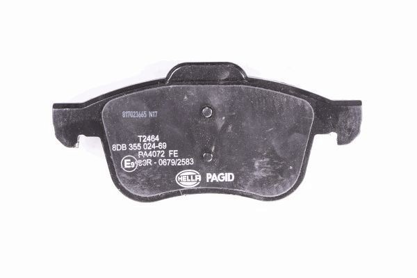 8DB355024691 Disc brake pads HELLA 24727 review and test