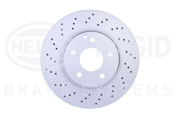 HELLA PRO 8DD 355 106-871 Brake disc 312x28mm, 05/06x112, Perforated, internally vented, Coated