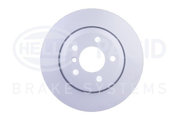 HELLA PRO High Carbon 8DD 355 128-531 Brake disc 324x20mm, 05/06x120, Externally Vented, Coated, High-carbon