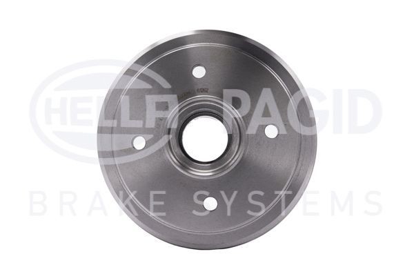 61262 HELLA with wheel hub, without wheel bearing, without wheel studs, 205mm Drum Brake 8DT 355 300-561 buy