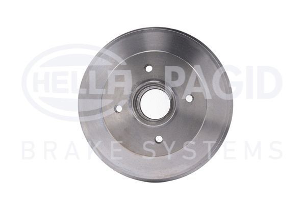 61282 HELLA with wheel hub, without wheel bearing, without wheel studs, 247mm Drum Brake 8DT 355 300-731 buy