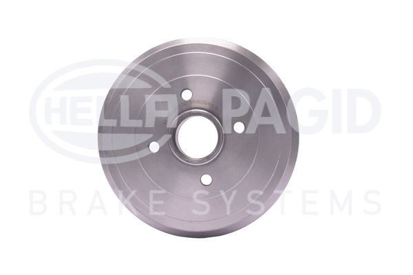 8DT 355 302-951 HELLA Brake drum RENAULT with wheel hub, without wheel bearing, without wheel studs, 244mm