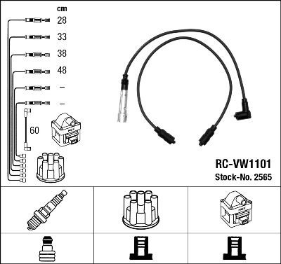 Great value for money - NGK Ignition Cable Kit 2565
