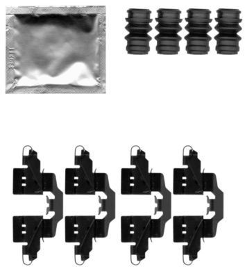 Lexus CT Accessory Kit, disc brake pads HELLA 8DZ 355 203-881 cheap