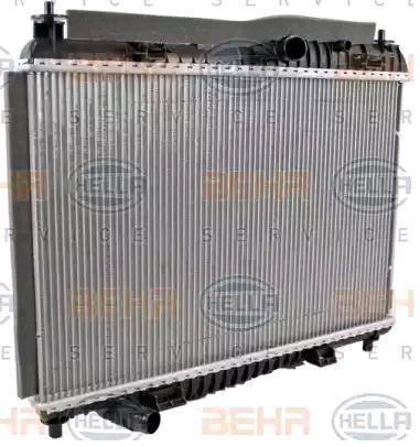 Original HELLA Engine radiator 8MK 376 701-641 for FORD TRANSIT
