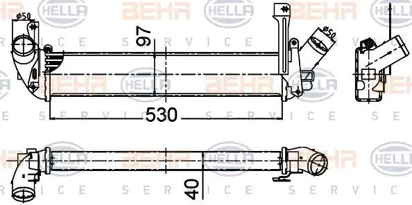 HELLA 8ML 376 988-314 Intercooler RENAULT experience and price