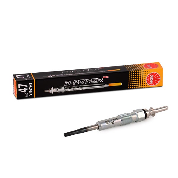 Y-547AS NGK D-Power 5,0V 10,0A M10 x 1,0, Metal glow plug, 0,4 Ohm, 105,5 mm Total Length: 105,5mm, Thread Size: M10 x 1,0 Glow plugs 5968 buy