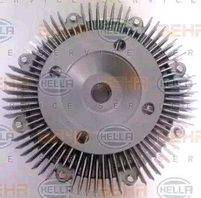 HELLA Cooling fan clutch 8MV 376 758-621