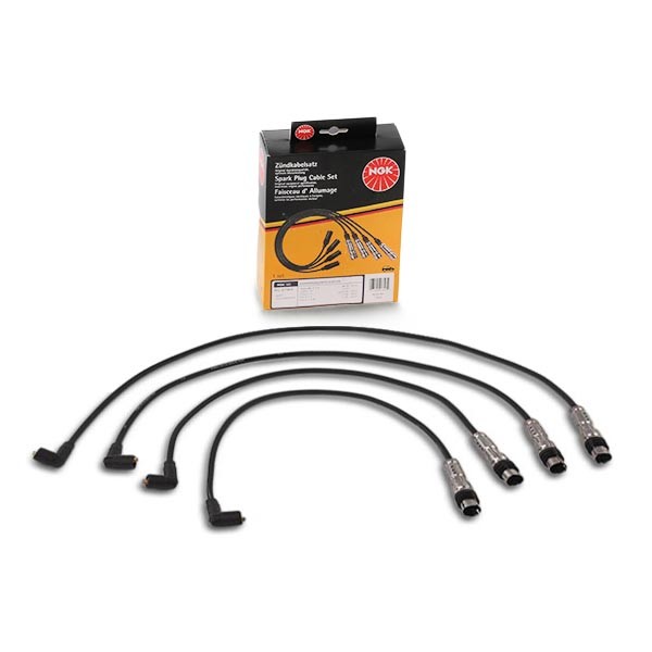 Image of NGK Ignition Lead Set VW,SEAT 7303 030905430N,030905430P,030905430Q Ignition Cable Set,Ignition Wire Set,Ignition Cable Kit,Ignition Lead Kit,RCST901