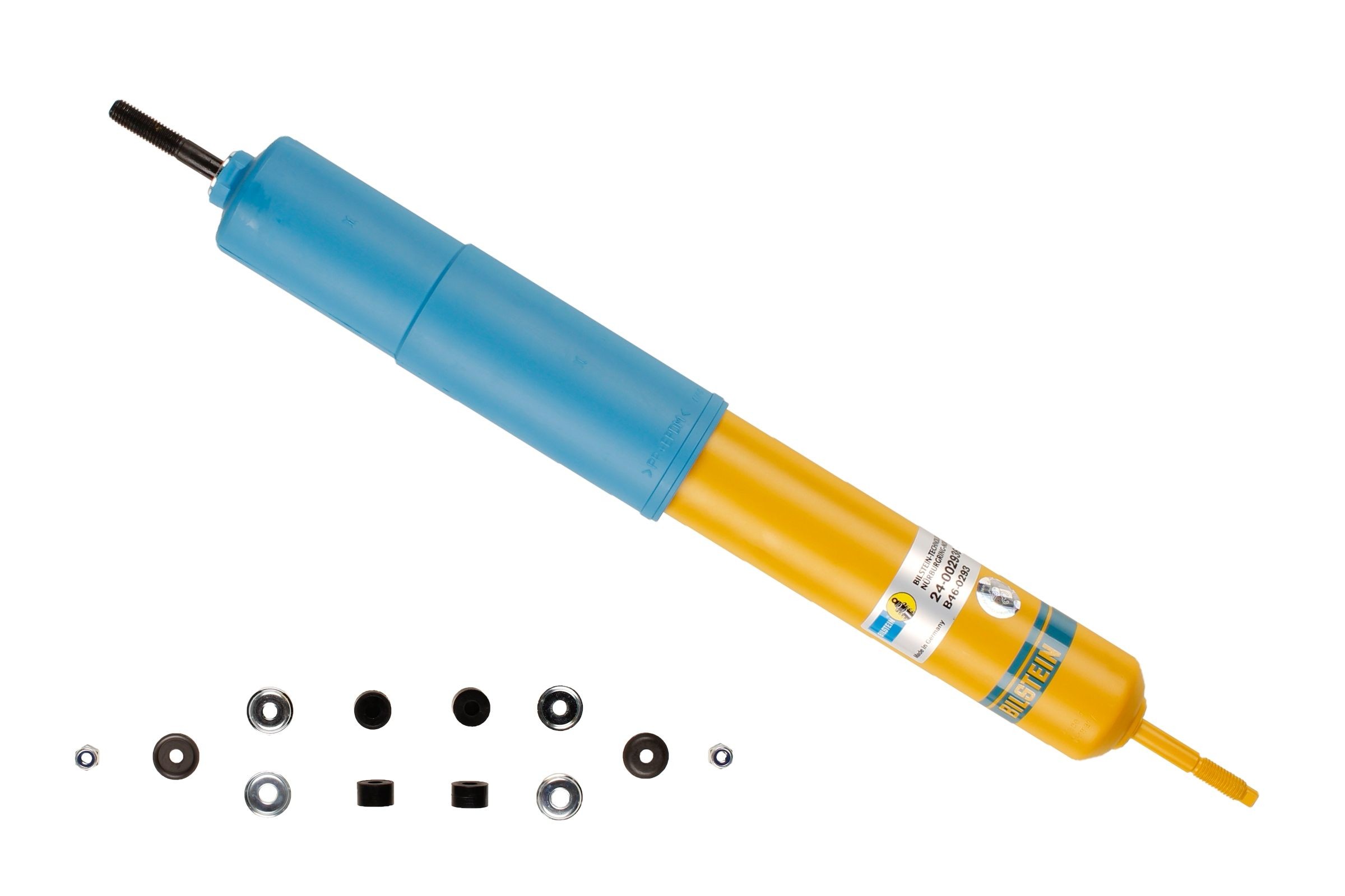 BILSTEIN - B6 Performance 24-002936 Shock absorber Rear Axle, Gas Pressure, Monotube, Absorber does not carry a spring, Top pin, Bottom Pin