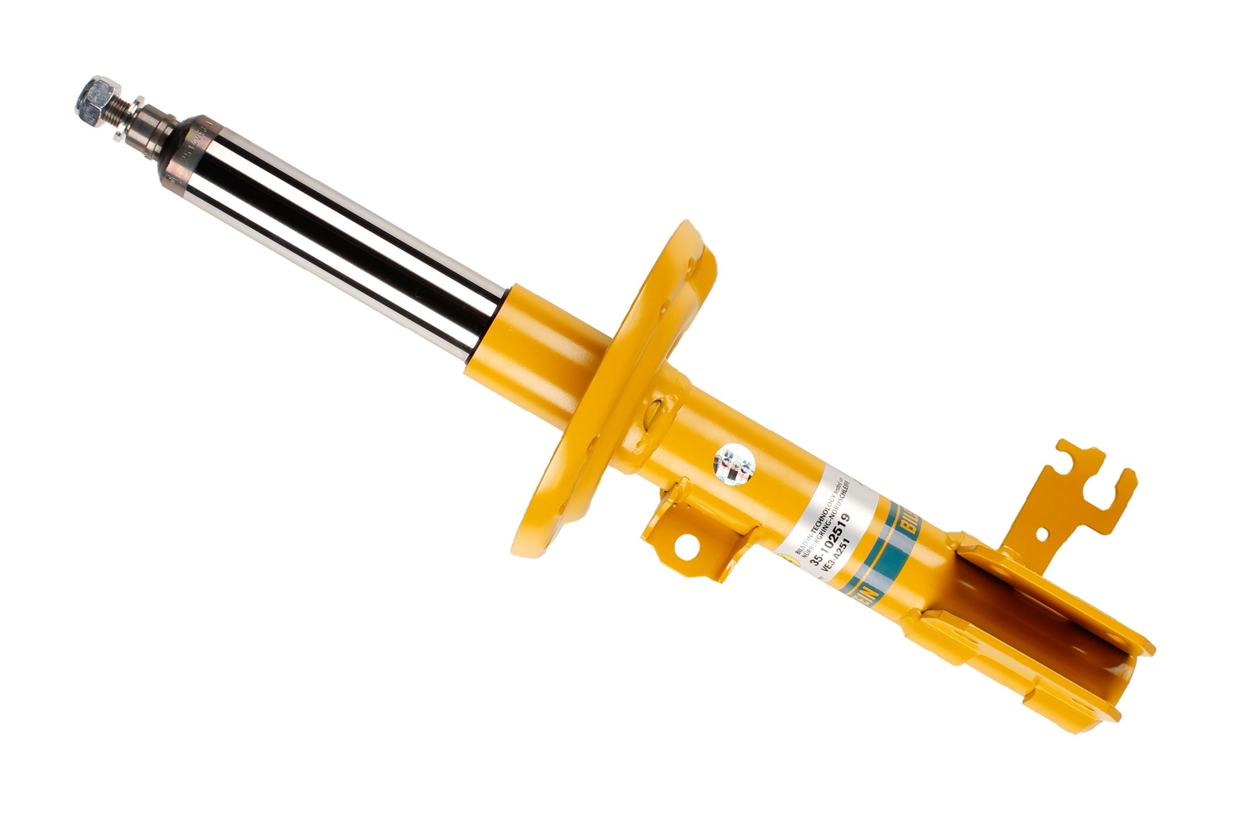 BILSTEIN - B6 Performance 35-102519 Shock absorber Front Axle Right, Gas Pressure, Single Tube Upside Down, Suspension Strut, Top pin, Bottom Clamp
