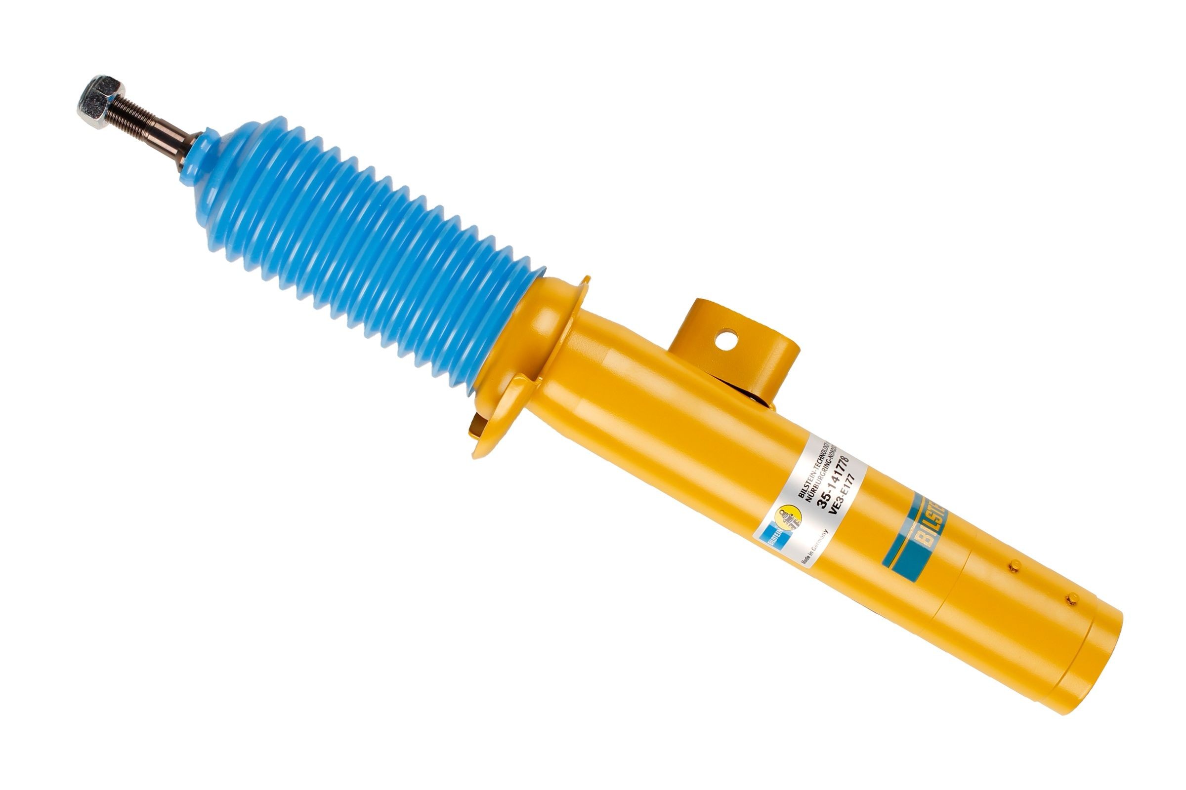 BILSTEIN - B6 Performance 35-141778 Shock absorber Front Axle Right, Gas Pressure, Single Tube Upside Down, Suspension Strut, Top pin
