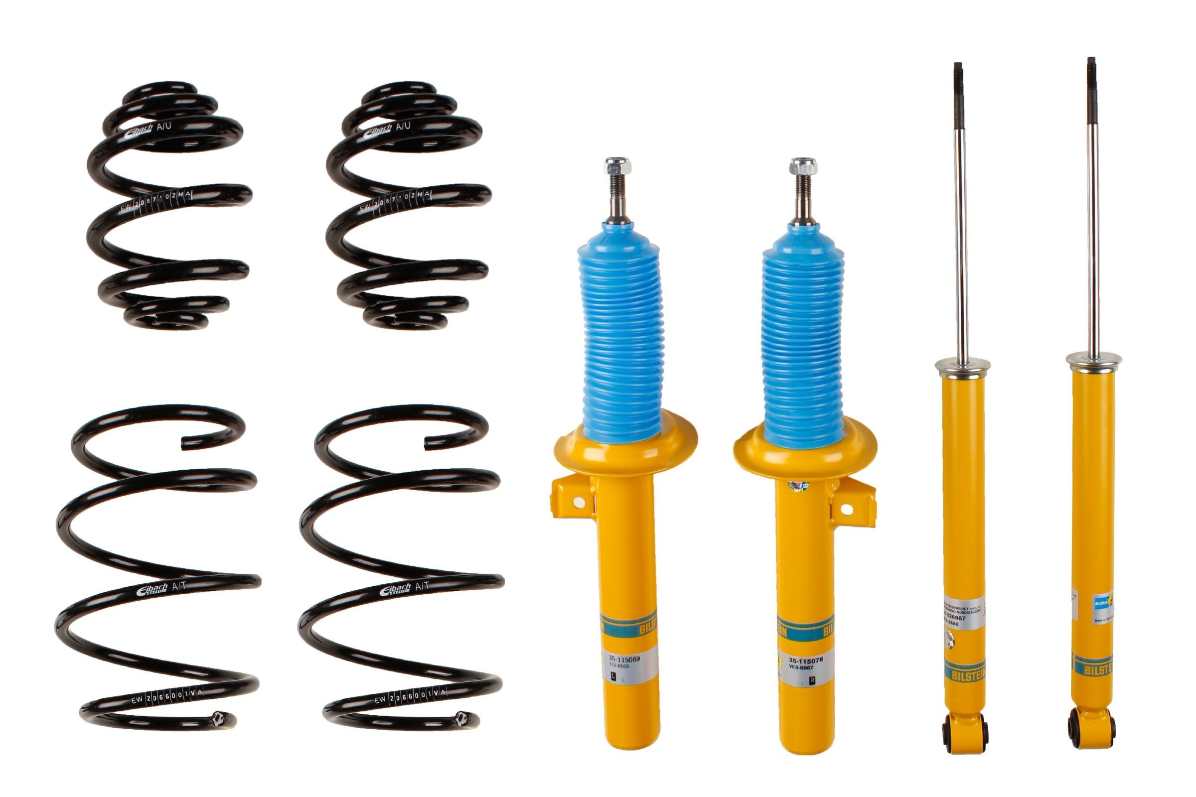 BILSTEIN 46-180018 Suspension kit, coil springs / shock absorbers BMW 3 Series 2013 in original quality