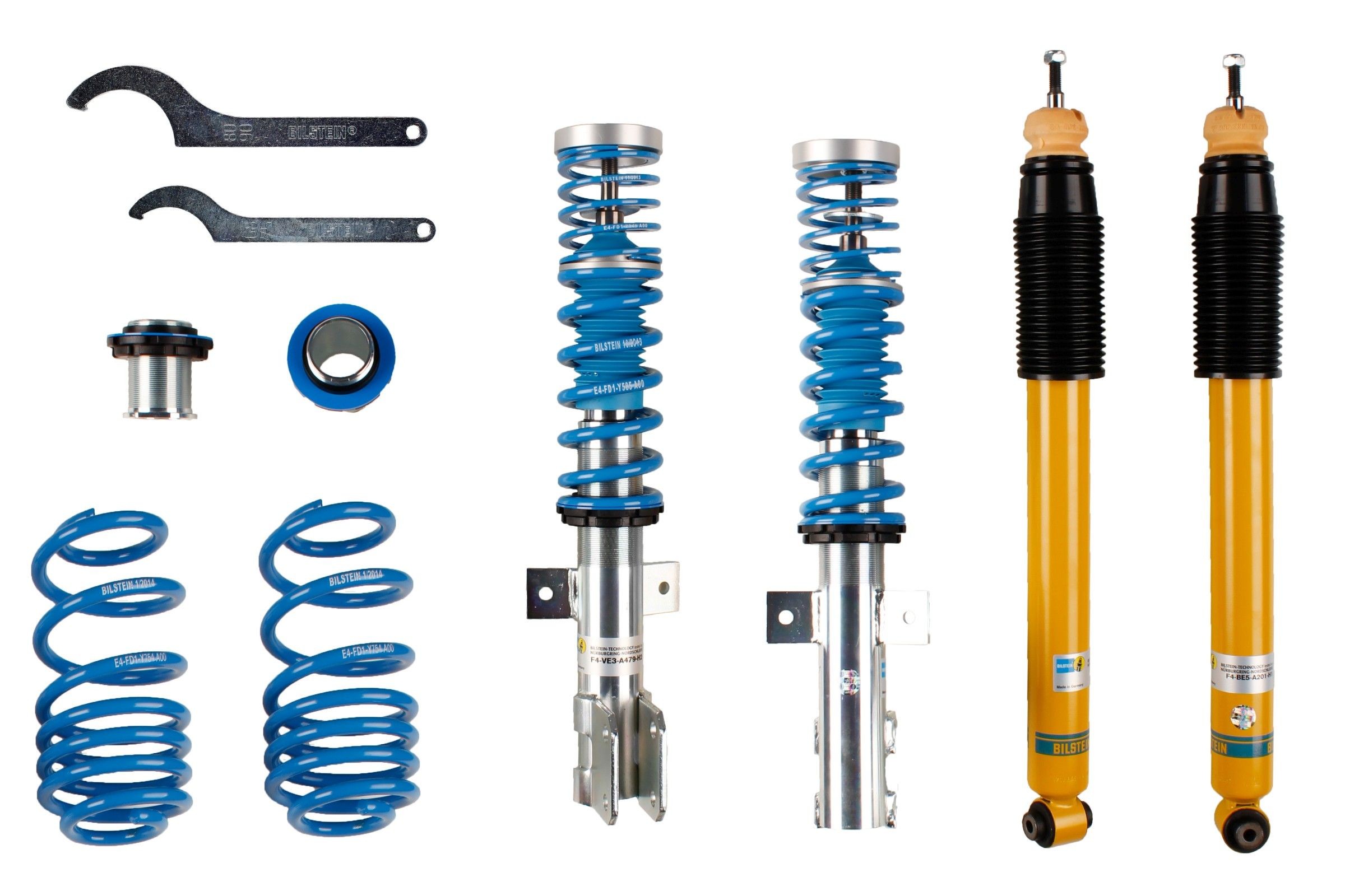 BILSTEIN 47-100817 CITROËN Suspension kit, coil springs / shock absorbers in original quality