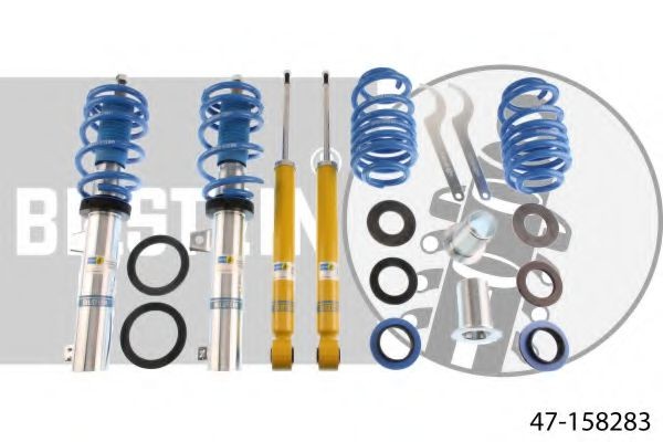BILSTEIN Suspension kit, coil springs / shock absorbers VW Polo Hatchback (6N1) new 47-158283