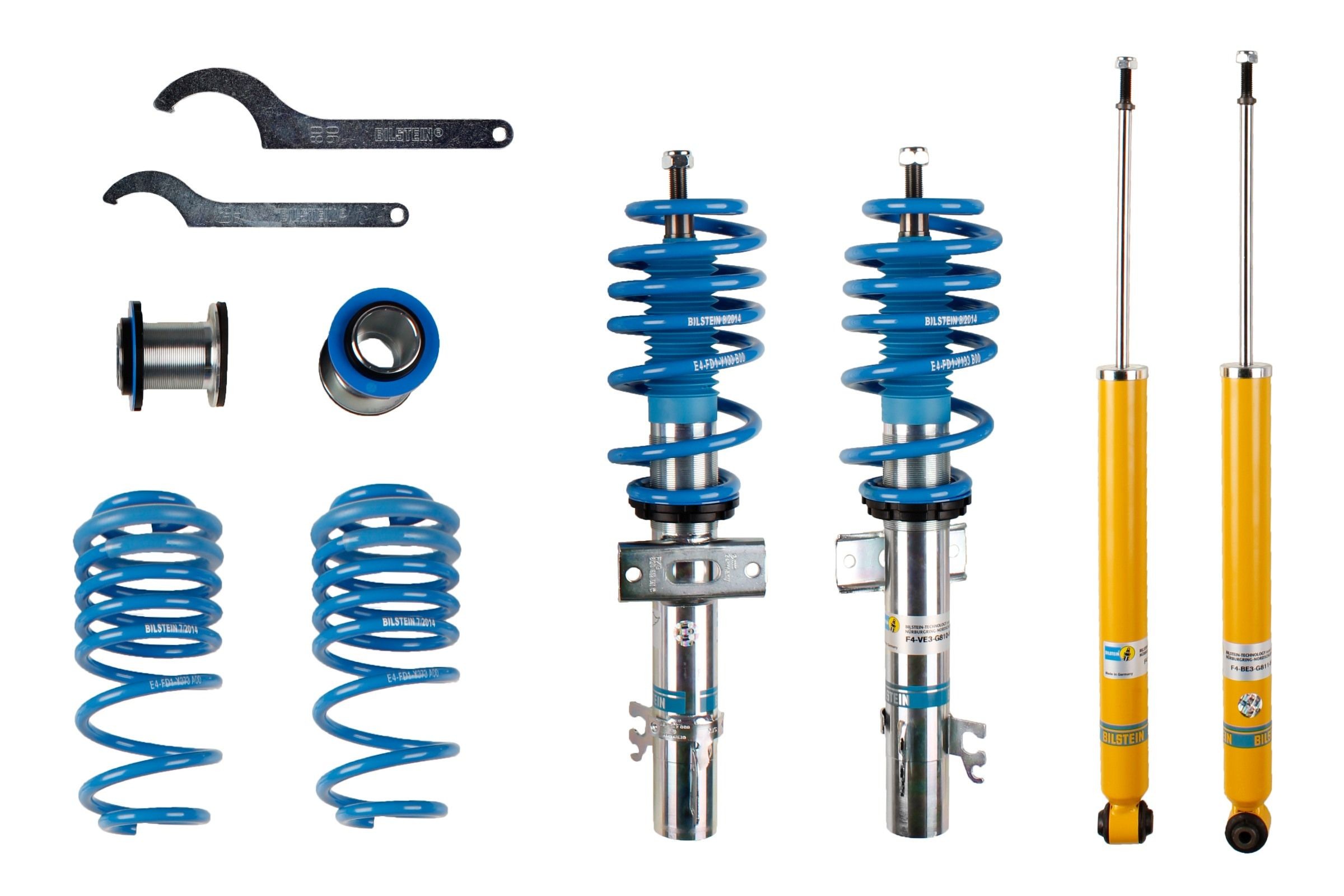 HE5-G809 BILSTEIN - B14 PSS 47168091 Suspension kit, coil springs / shock absorbers Polo 6R 1.0 60 hp Petrol 2015 price