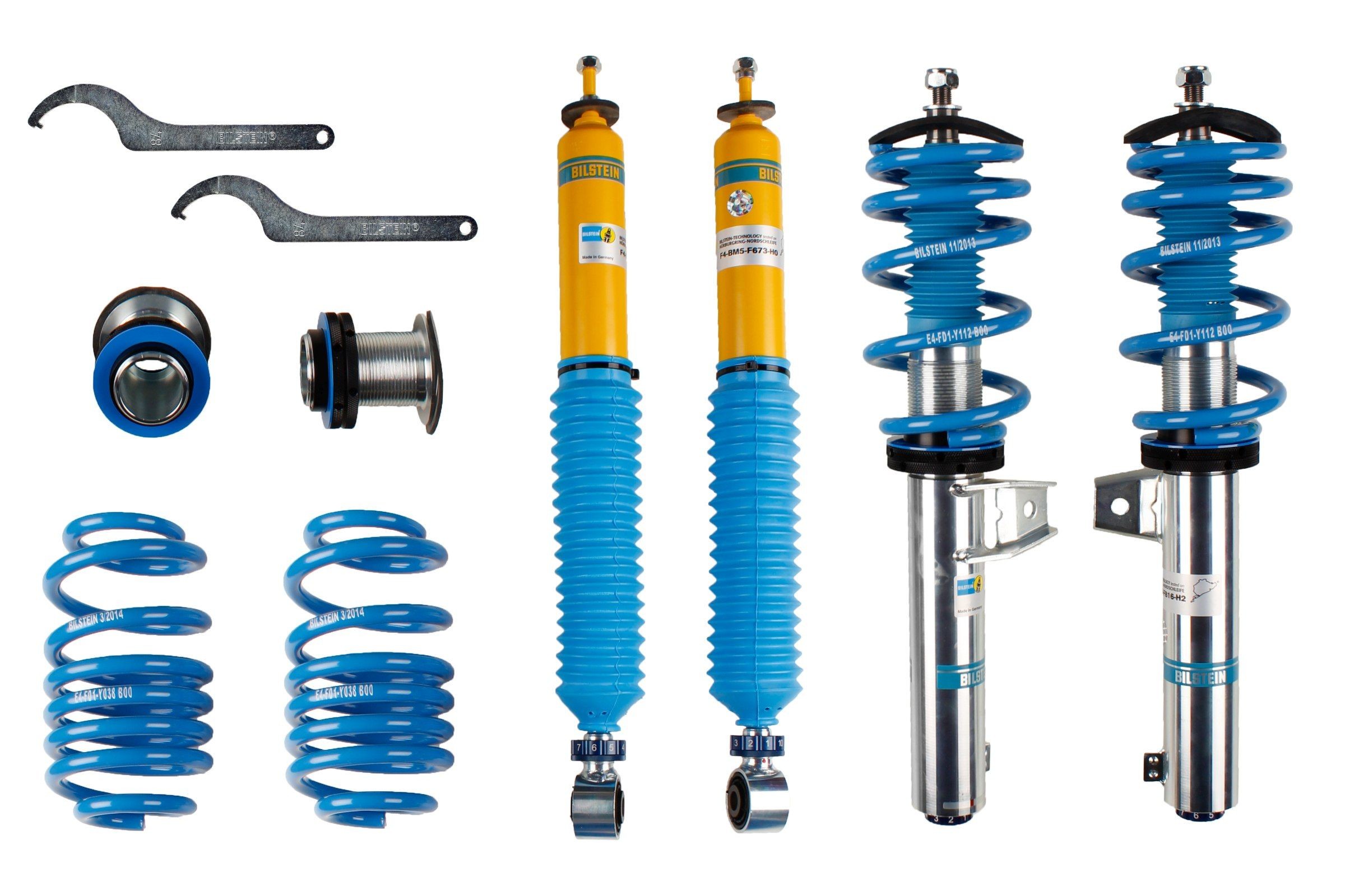 BILSTEIN Suspension kit, coil springs / shock absorbers VW Golf 6 Cabrio (517) new 48-158176