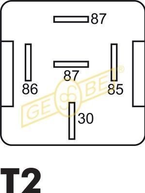 GEBE 9 9379 1 Audi 80 2014 Resistor, interior blower