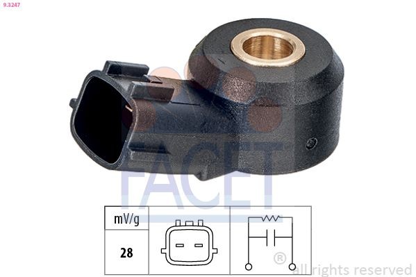 Mazda CX-30 Fuel supply parts - Knock Sensor FACET 9.3247