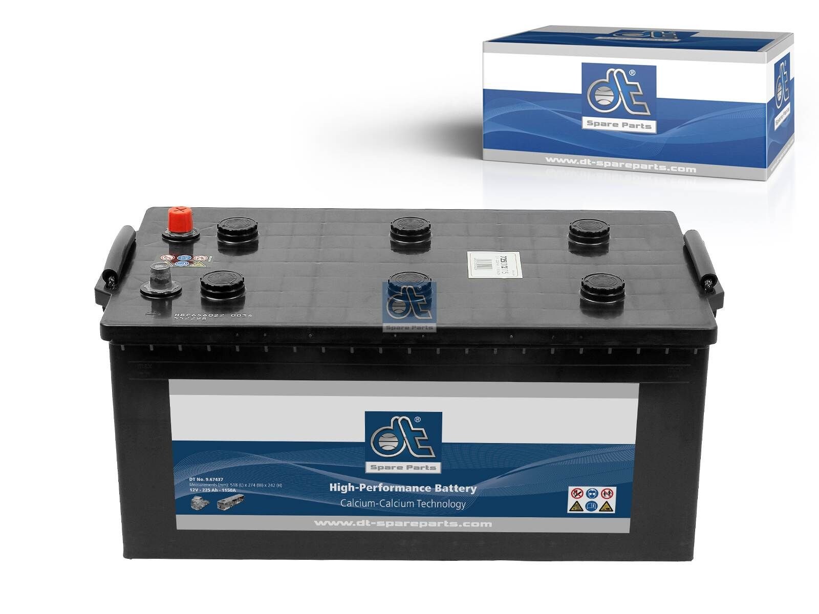 9.67437 DT Spare Parts Batterie für IVECO online bestellen