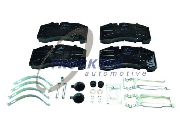 TRUCKTEC AUTOMOTIVE Rear Axle, Front Axle, prepared for wear indicator Brake pads 90.35.011 buy