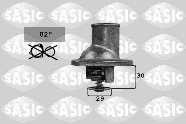 SASIC 9000734 Engine thermostat 13 38 062