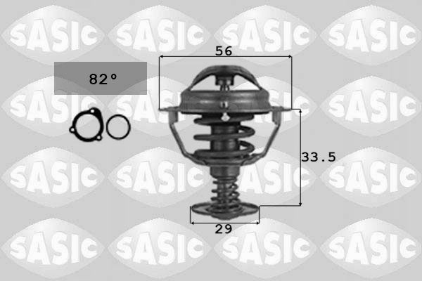 SASIC 9000739 Engine thermostat MD-360320