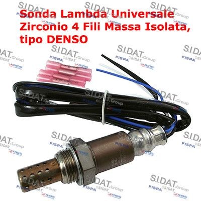 SIDAT 90076 Lambda sensor KLL8-18-861 A