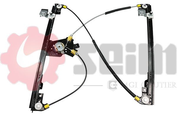 SEIM 900943 Window regulator Left Front, Operating Mode: Electric, without electric motor