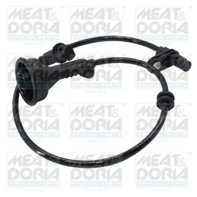 MEAT & DORIA 90541 ABS sensor Rear Axle Right, Rear Axle Left, with cable